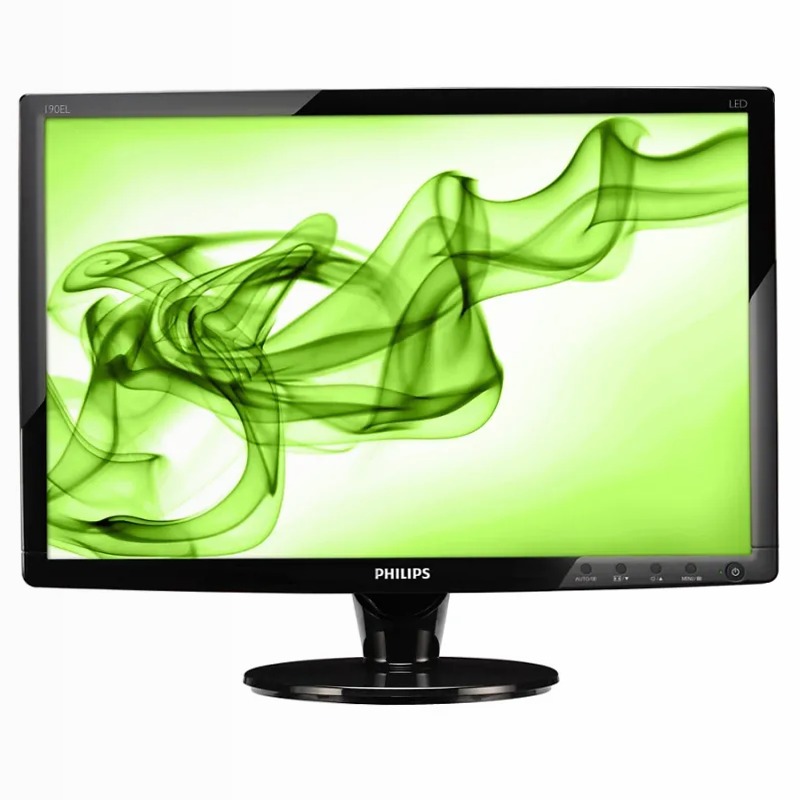 Monitor LED Philips 190EL1SB/00 Nero
