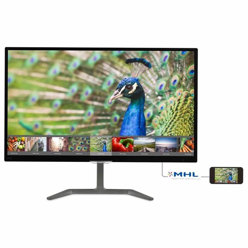 Monitor LCD Philips 246E7QDAB/01 Nero IPS