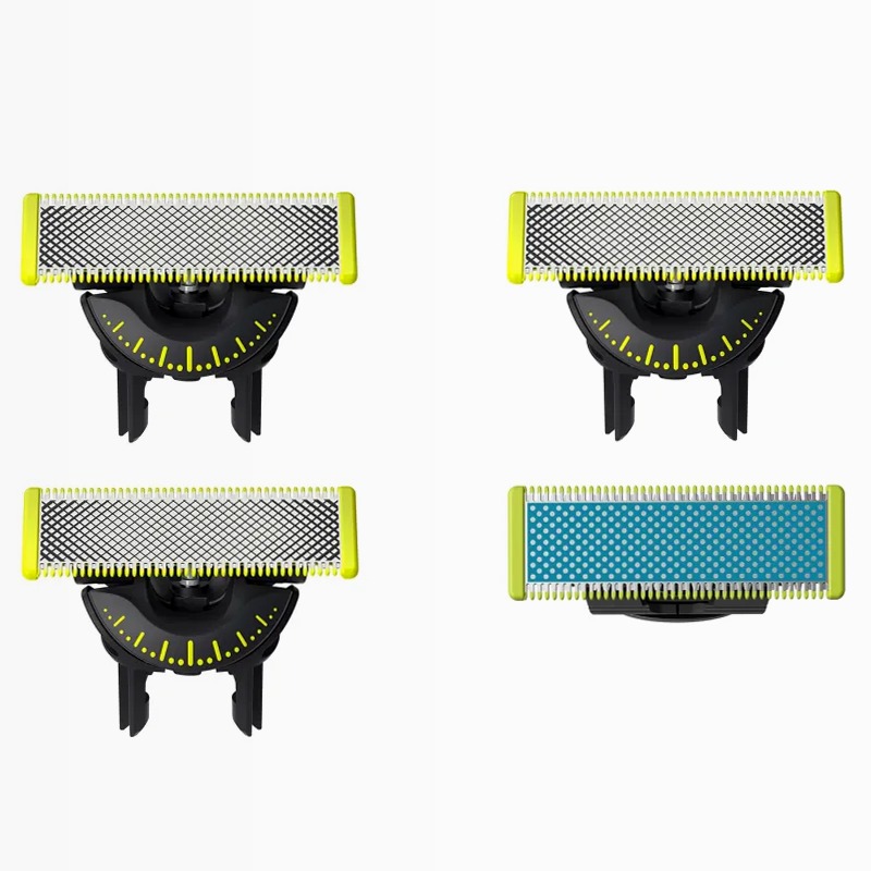 OneBlade Confezione combinata: 3 lame 360+1 anti-attrito QP945/50