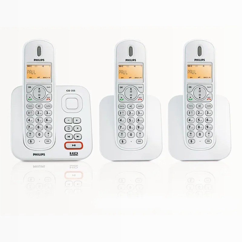 Segreteria per telefono cordless CD2553S/05 | Philips