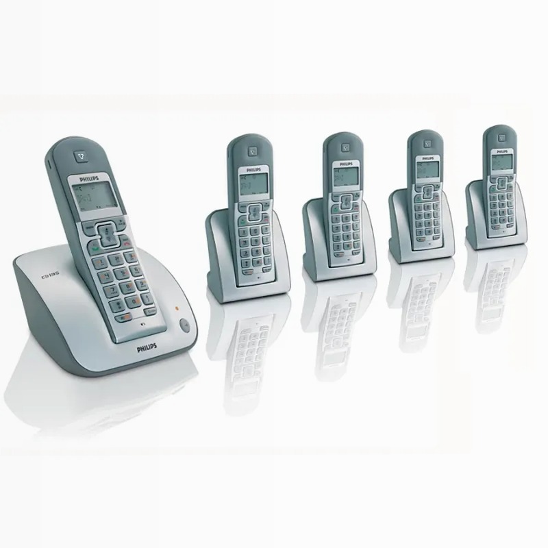 CD1355S - Telefono senza fili con registratore di messaggi