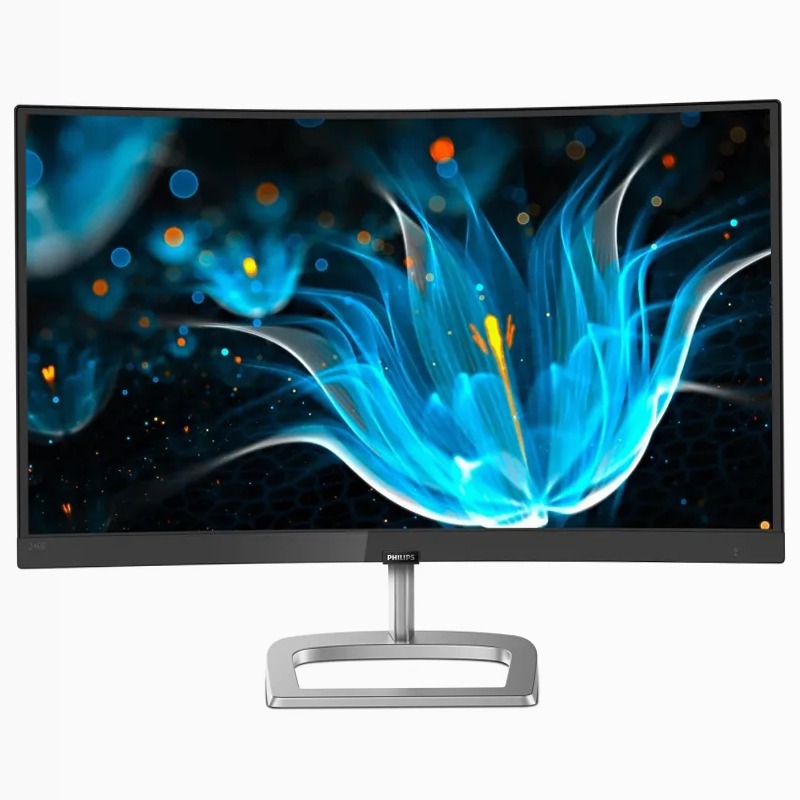 Monitor LCD curvo Philips 248E9QHSB/01 24" Argento VA