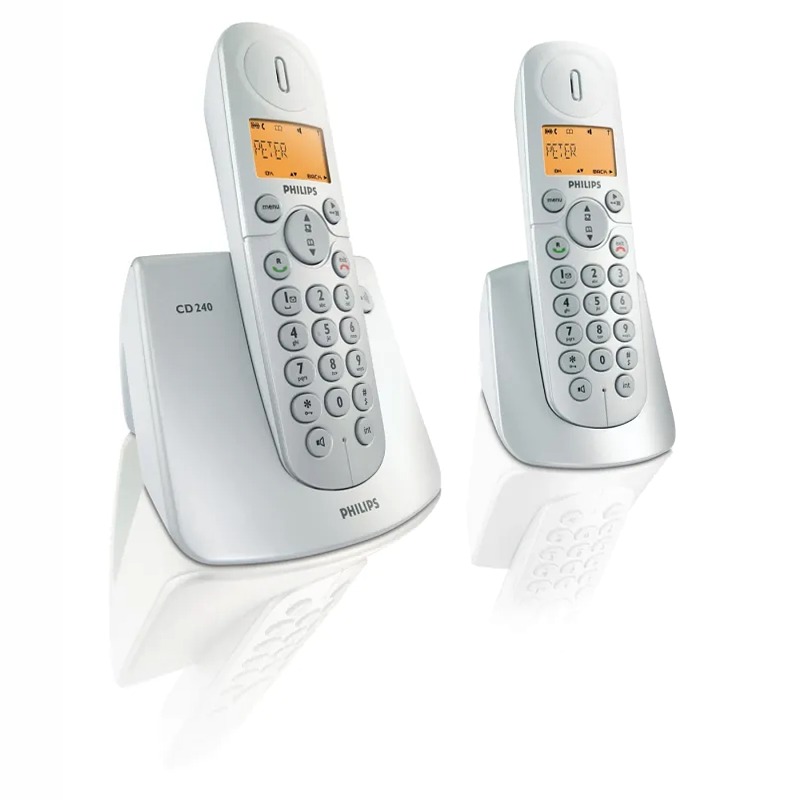 CD2402S - Telefono a radiofonia Philips