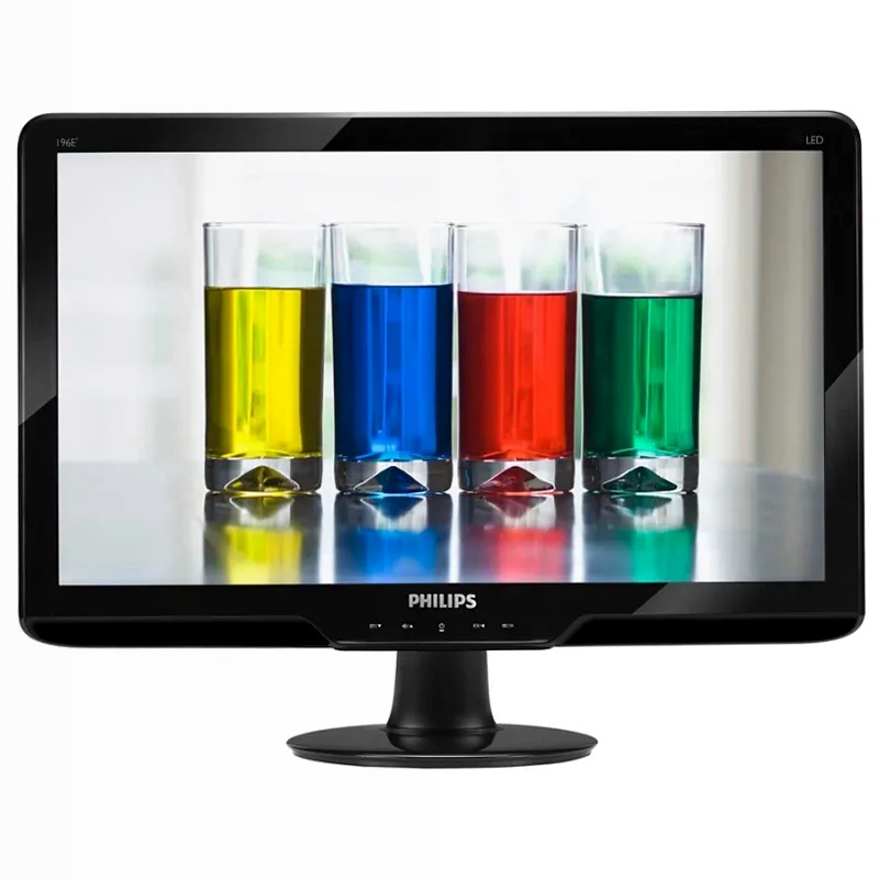 Monitor LED Philips 196E3LSB/00 Nero