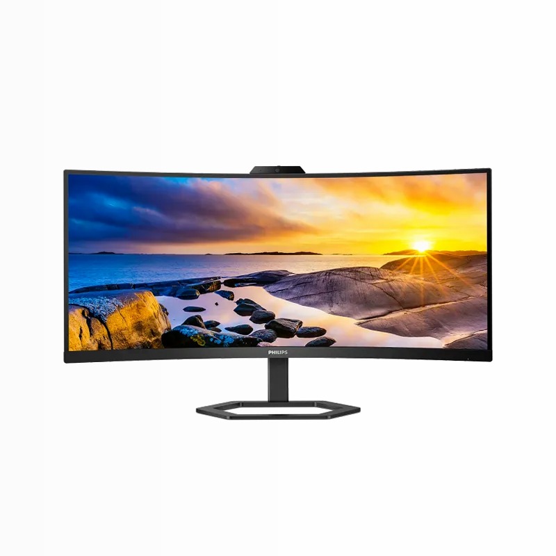 Monitor Philips 34E1C5600AM/01 - Webcam Integrazione Perfetta Nero VA