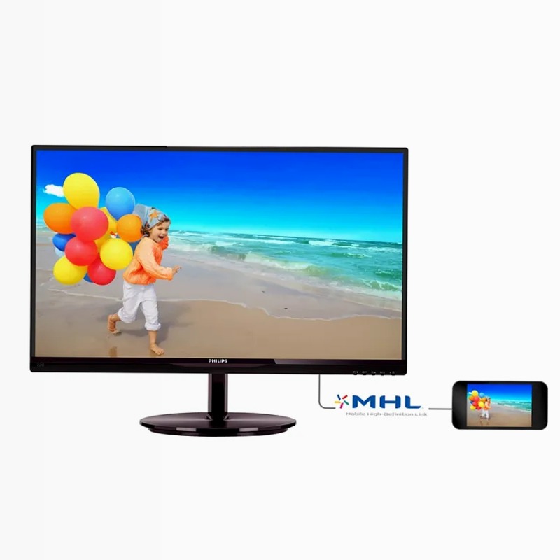 Monitor LCD Philips SmartImage Lite 224E5QDAB/00 22" Nero IPS