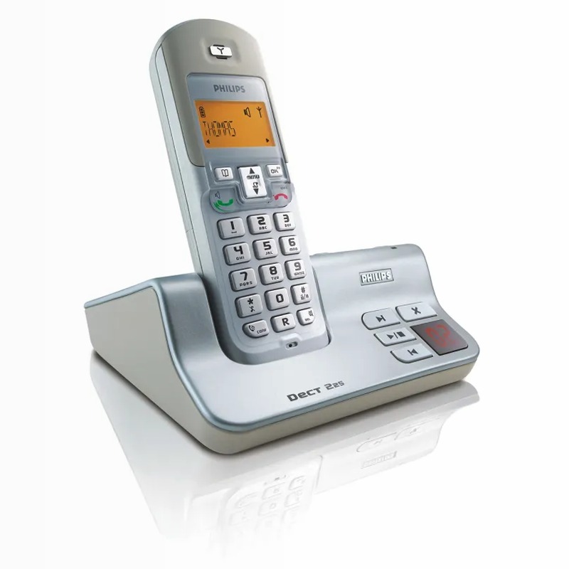 Philips DECT2251S - Telefono a ricarica senza fili