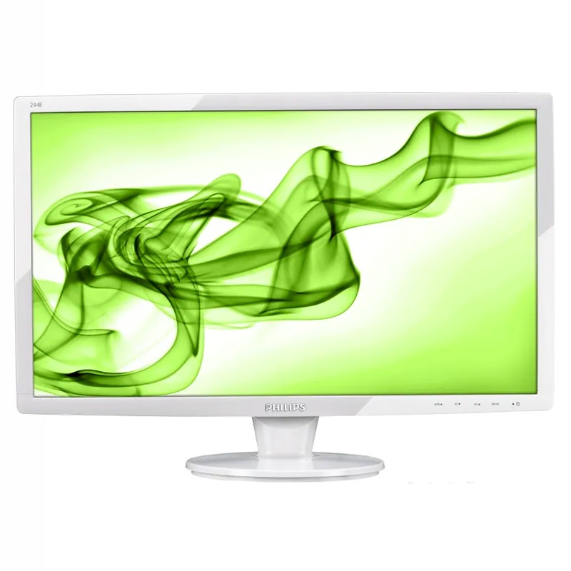 Monitor LCD Philips 244E1SW/00 24" Bianco 1920 x 1080