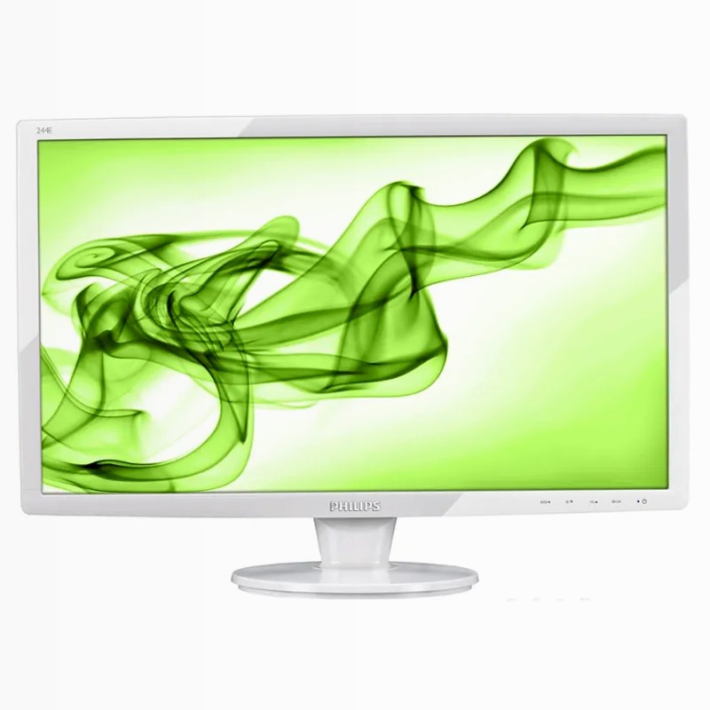 Monitor LCD Philips 244E1SW/00 24" Bianco 1920 x 1080