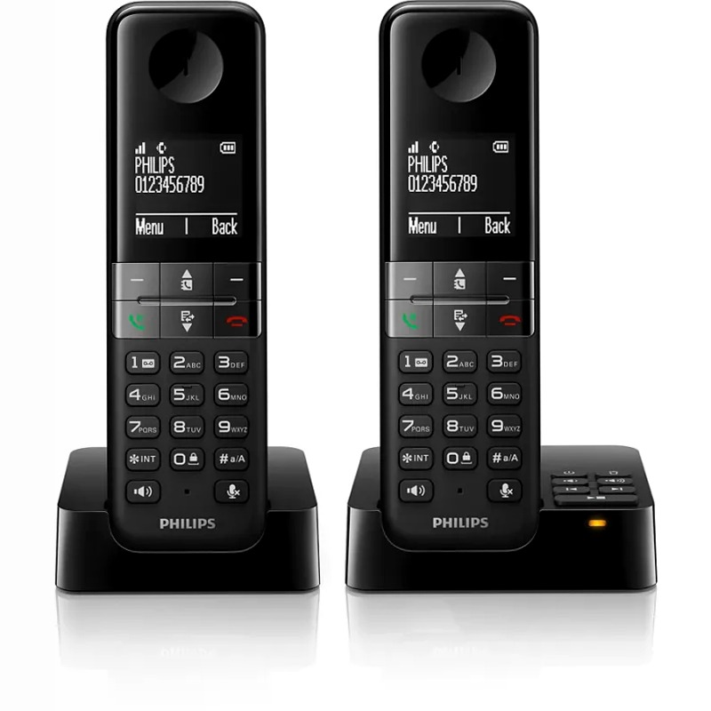 Philips D4552B/22 - Telefono Cordless Elegante