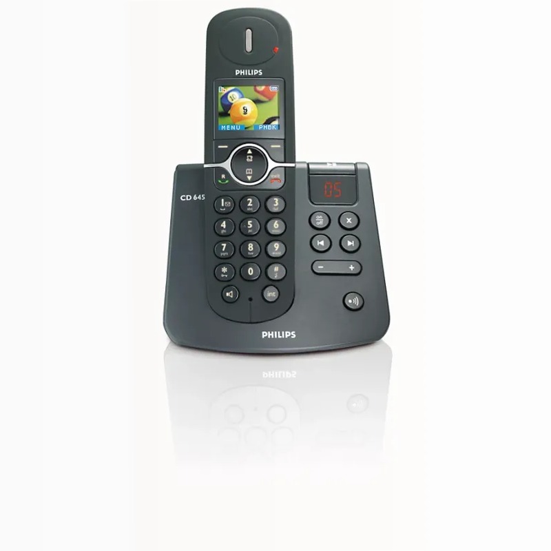 Segreteria per telefono cordless Philips CD6451B/ES