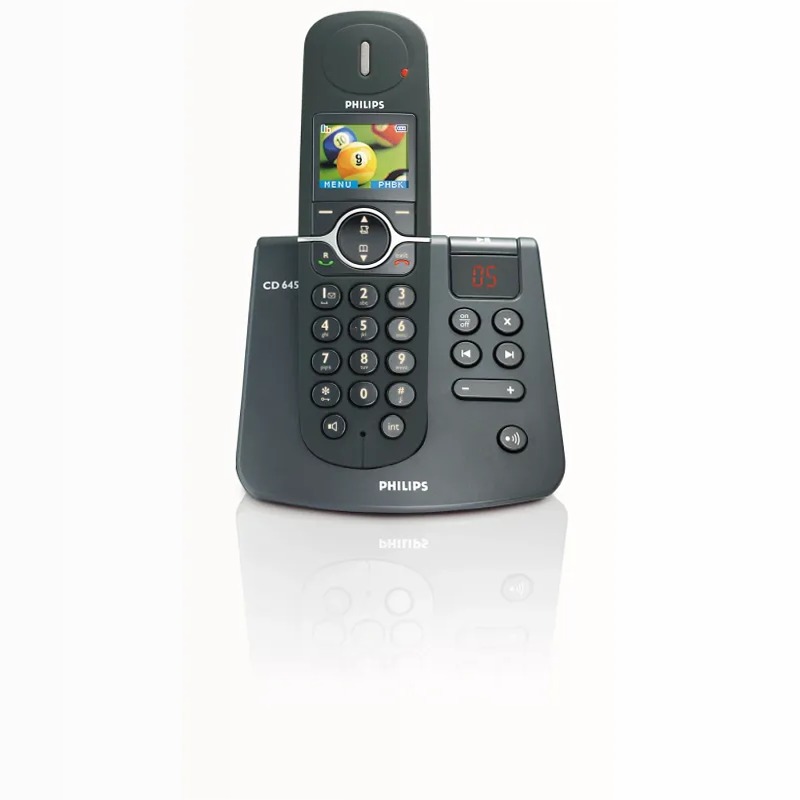Segreteria per telefono cordless Philips CD6451B/ES