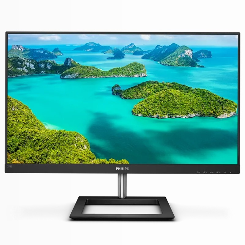 Monitor LCD Ultra HD 278E1A/01 | Philips 27" Nero IPS