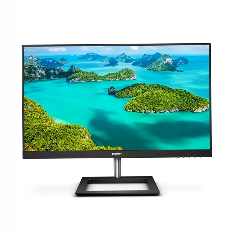 Monitor LCD Ultra HD 278E1A/01 | Philips 27" Nero IPS