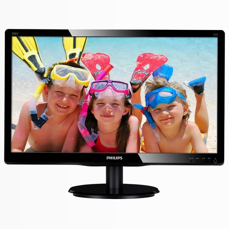 Monitor LCD Philips 206V4LSB2/00 Nero