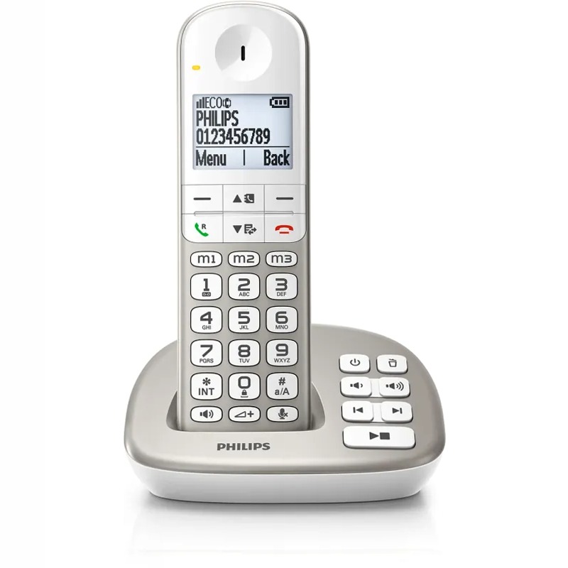 Philips XL4951S/05 - Telefono Cordless con Segreteria