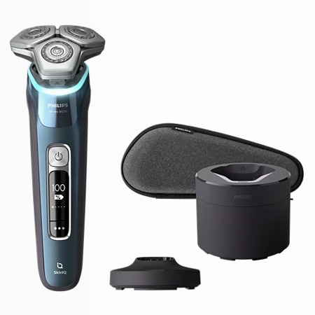 Philips Shaver Series 9000 - Rasoio elettrico Wet & Dry con SkinIQ