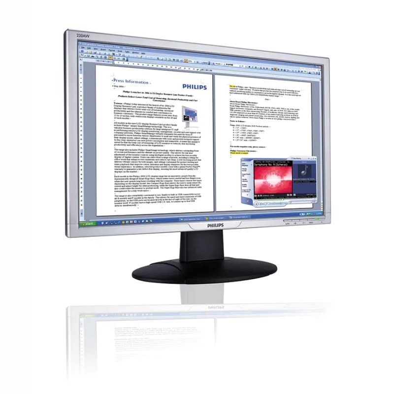 Monitor Philips 220AW8FS/00 - Widescreen LCD 22" 1920 x 1080
