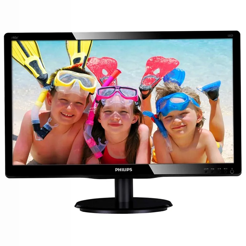 Monitor LCD Philips 190V4LSB/01 Nero