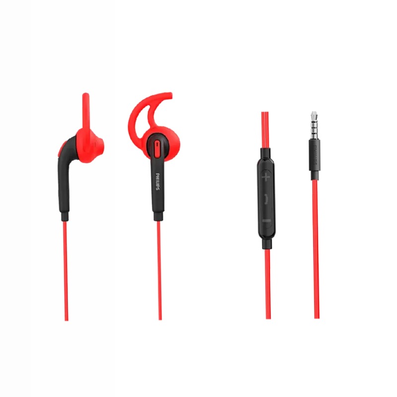 Cuffie sportive Philips TAA1009RD/10 Rosso In-Ear