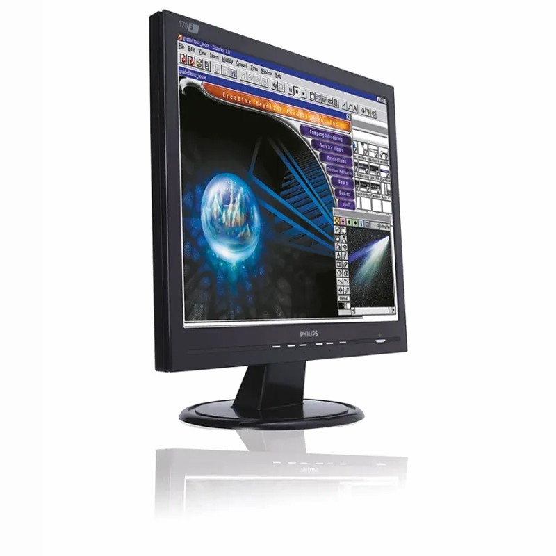Monitor Philips 170S6FB - Schermo LCD Full HD 17" Beige