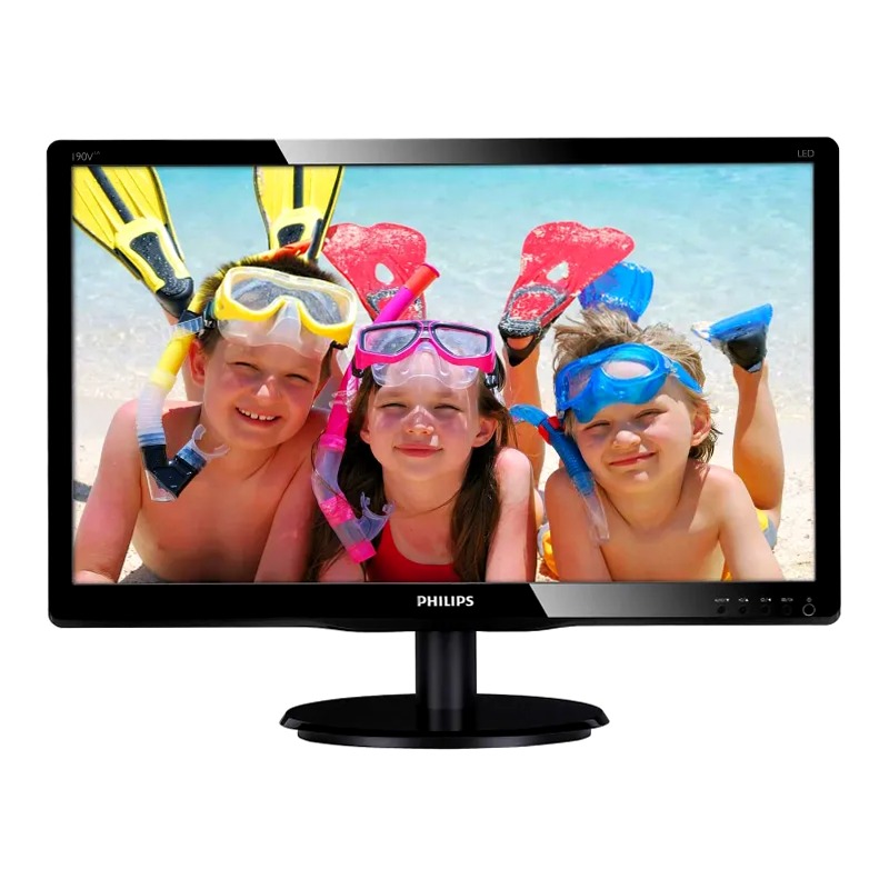 Monitor LCD Philips 190V4LSB2/01 Nero