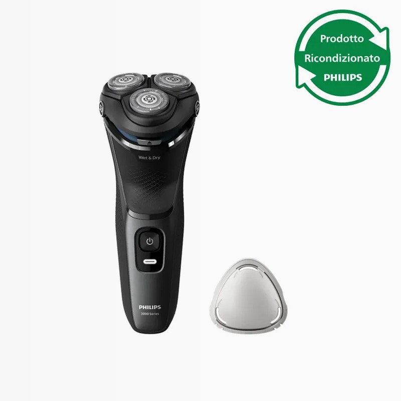 Shaver 3000 Series Philips - Rasoio elettrico Wet & Dry ricondizionato S3145/00R1