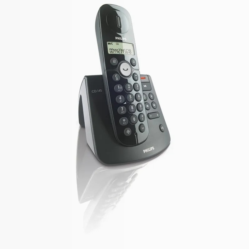 Segreteria per telefono cordless CD1451B/24 | Philips