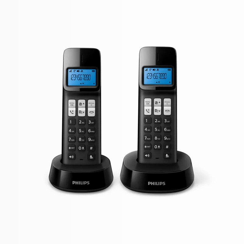 Telefono cordless Philips D1412B/23
