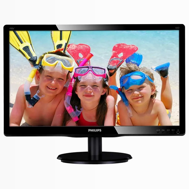 Monitor LCD Philips 190V4LSB/00 19" Nero