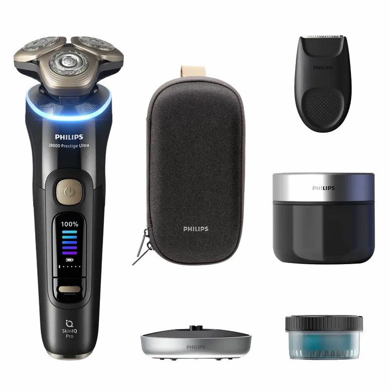 Philips i9000 Prestige Ultra Rasoio elettrico Wet & Dry