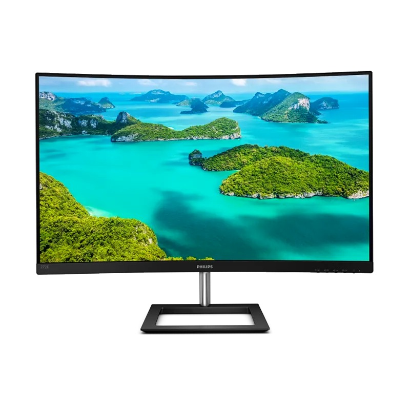 Monitor LCD curvo Full HD 272E1CA/01 | Philips Nero VA