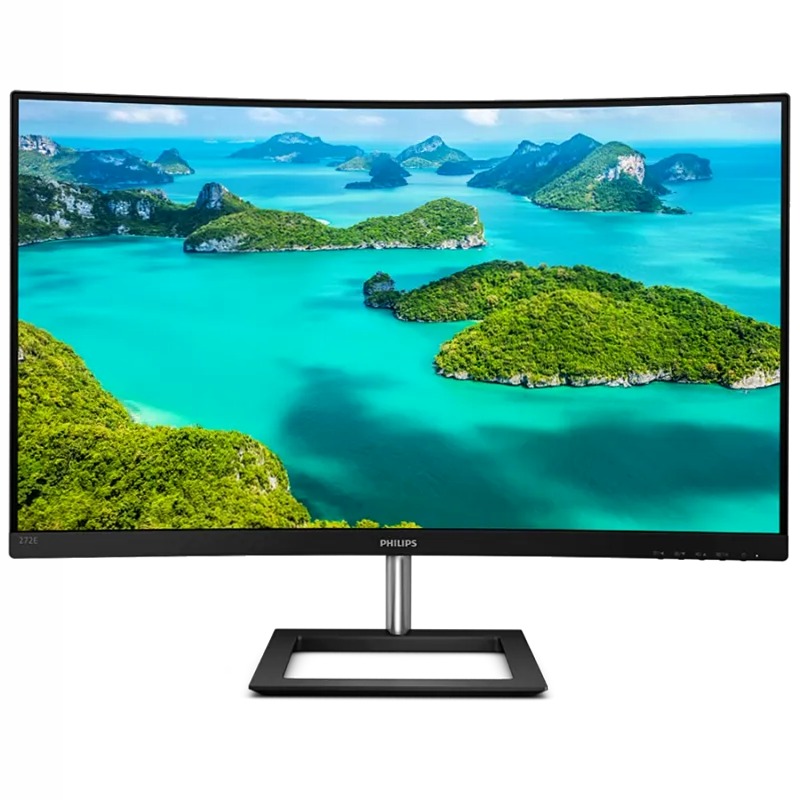 Monitor LCD curvo Full HD 272E1CA/01 | Philips Nero VA