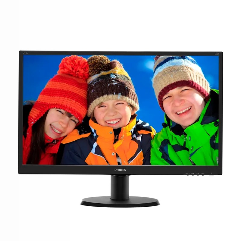 Monitor LCD Philips 240V5QDSB/00 Nero IPS