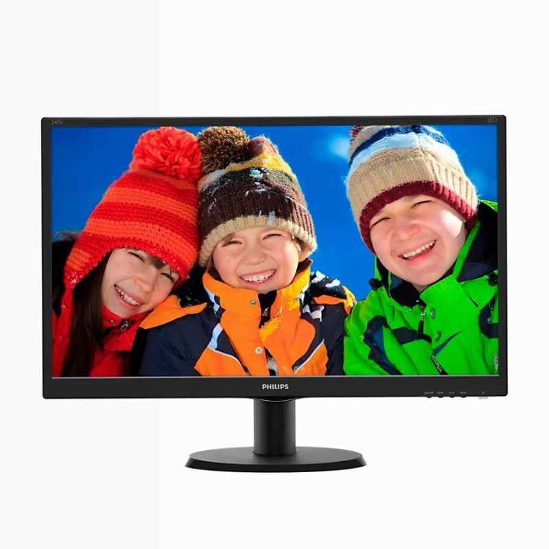 Monitor LCD Philips 240V5QDSB/00 Nero IPS