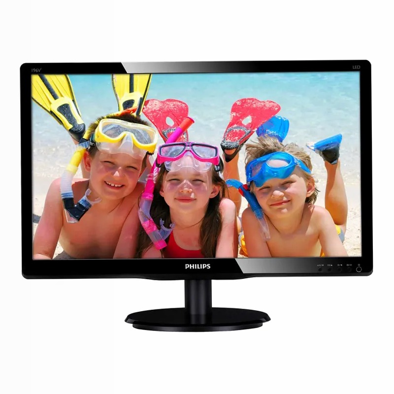 Monitor LCD Philips 196V4LSB2/01 Nero 1920 x 1080
