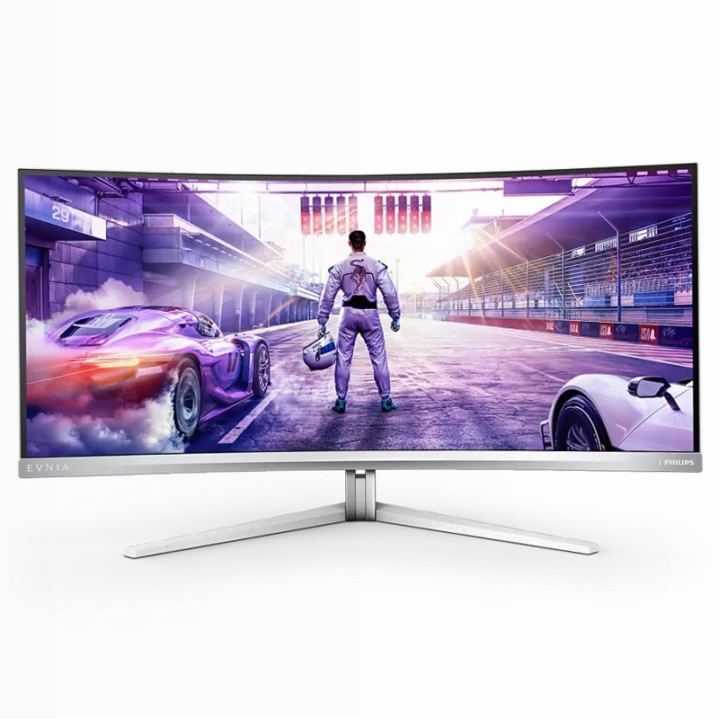 Curved Gaming Monitor Evnia QD OLED 34M2C8600/00 34" Bianco