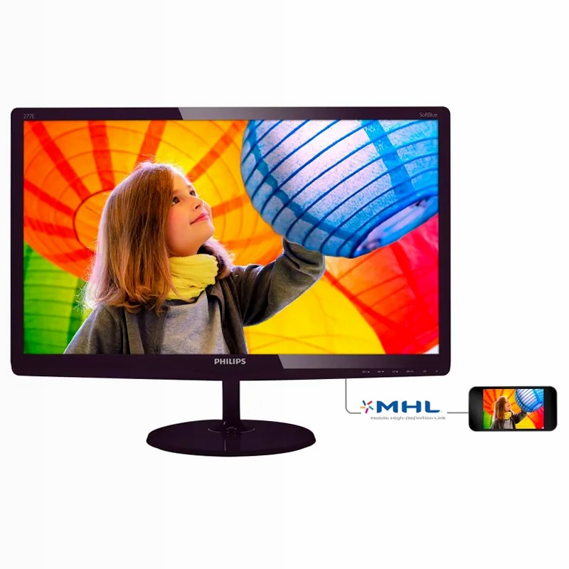 Monitor LCD Philips 277E6LDAD/00 27" Nero