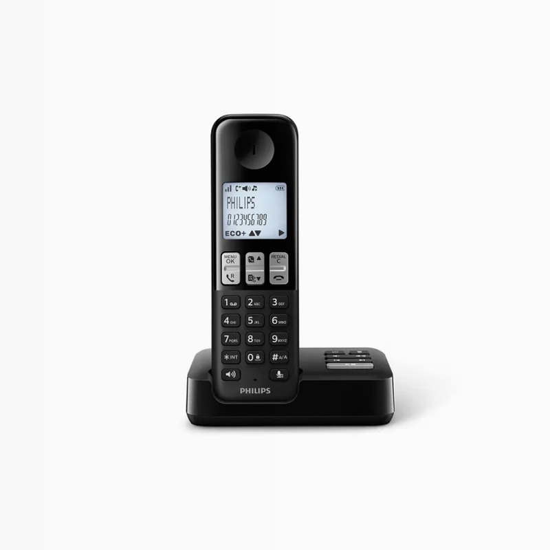 Philips D2551B/01 - Telefono Cordless con Segreteria