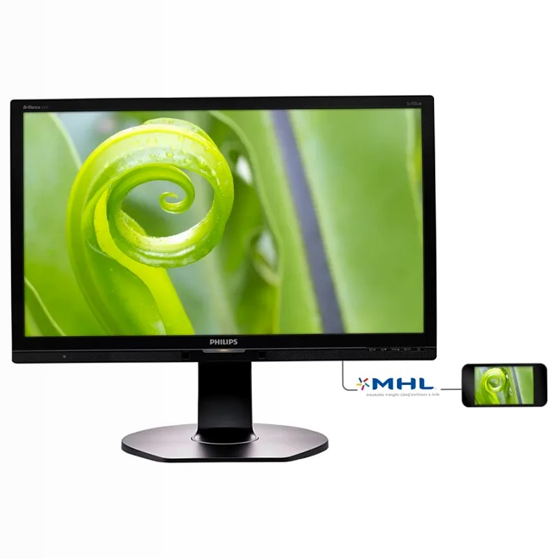 Monitor Philips Brilliance 241P6EPJEB/00 24" LED Beige IPS
