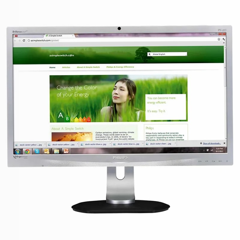 Brilliance Monitor LCD IPS, retroilluminazione LED 231P4QRYES/00 | Philips