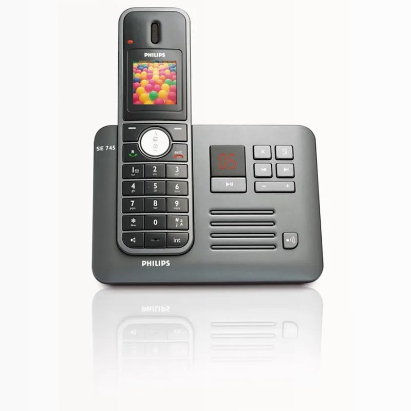 Segreteria per telefono cordless SE7451B/24 | Philips