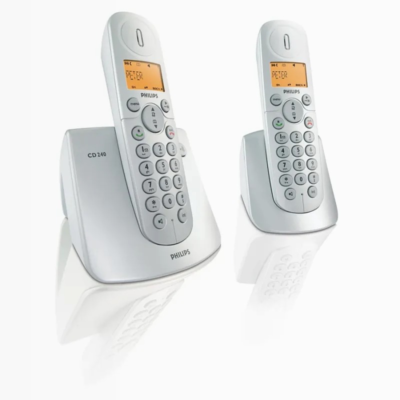 CD2402S - Telefono a radio senza fili Philips