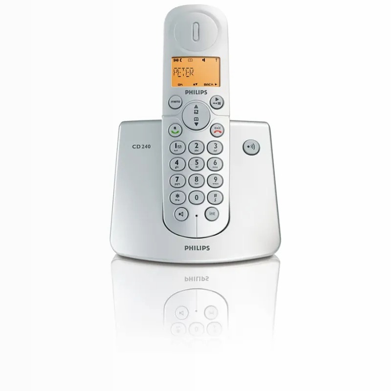 Philips CD2401S/24 - Telefono Cordless