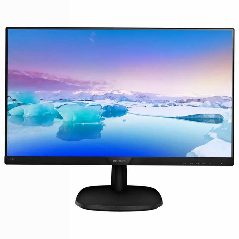 Monitor LCD Full HD Philips 243V7QDAB/00 24" Nero IPS