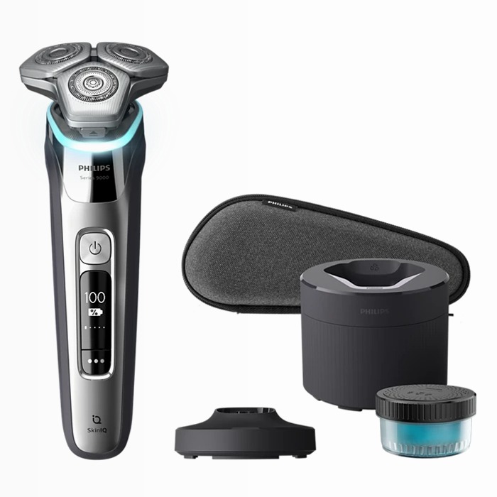 Philips Shaver Series 9000 - Rasoio elettrico Wet & Dry con SkinIQ S9975/55