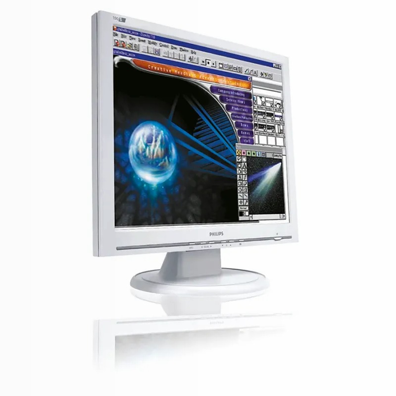 Monitor Philips 190S6FG - Schermo LCD Full HD 19" Nero