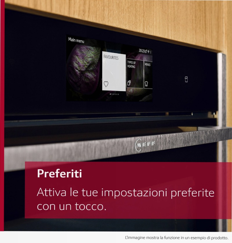 Forno con vapore N 90 Flex Design
