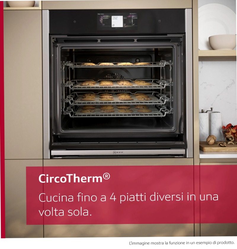 Forno con vapore N 90 Flex Design