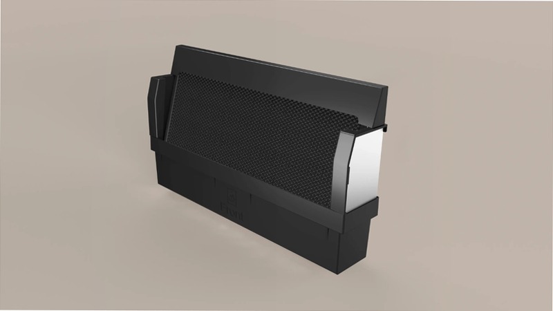 N90 Cappa Telescopica Piano 80 cm